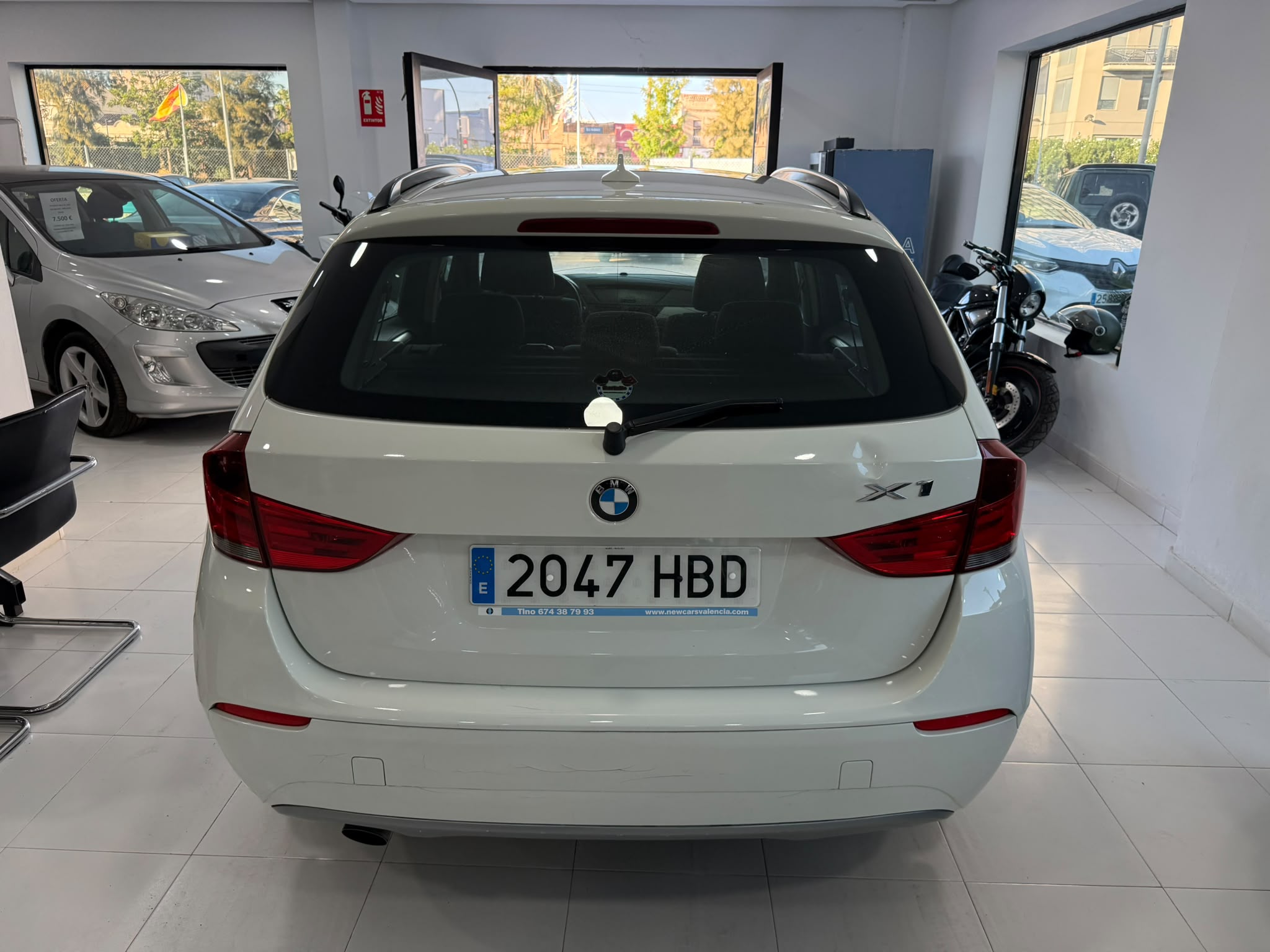 Bmw x1 diesel ocasion valencia trasera