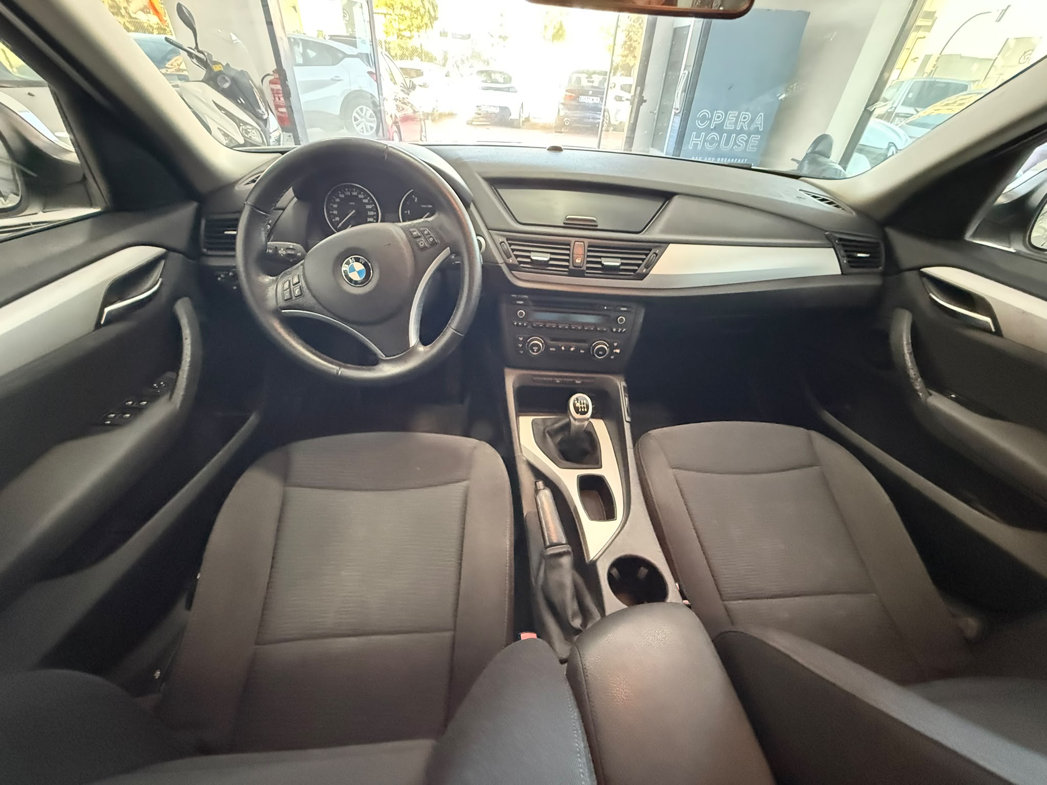 Bmw x1 diesel ocasion valencia vista interior delantera