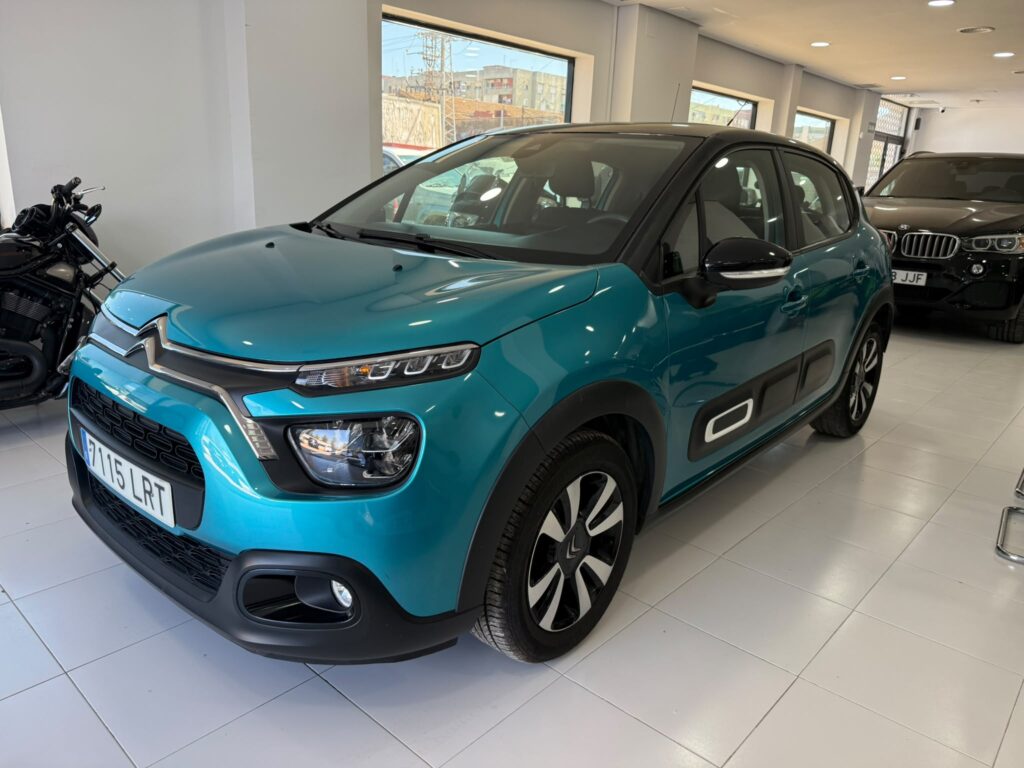 Citroen c3 ocasion valencia vista lateral delantera