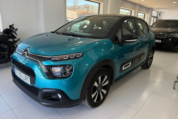 Citroen c3 ocasion valencia vista lateral delantera